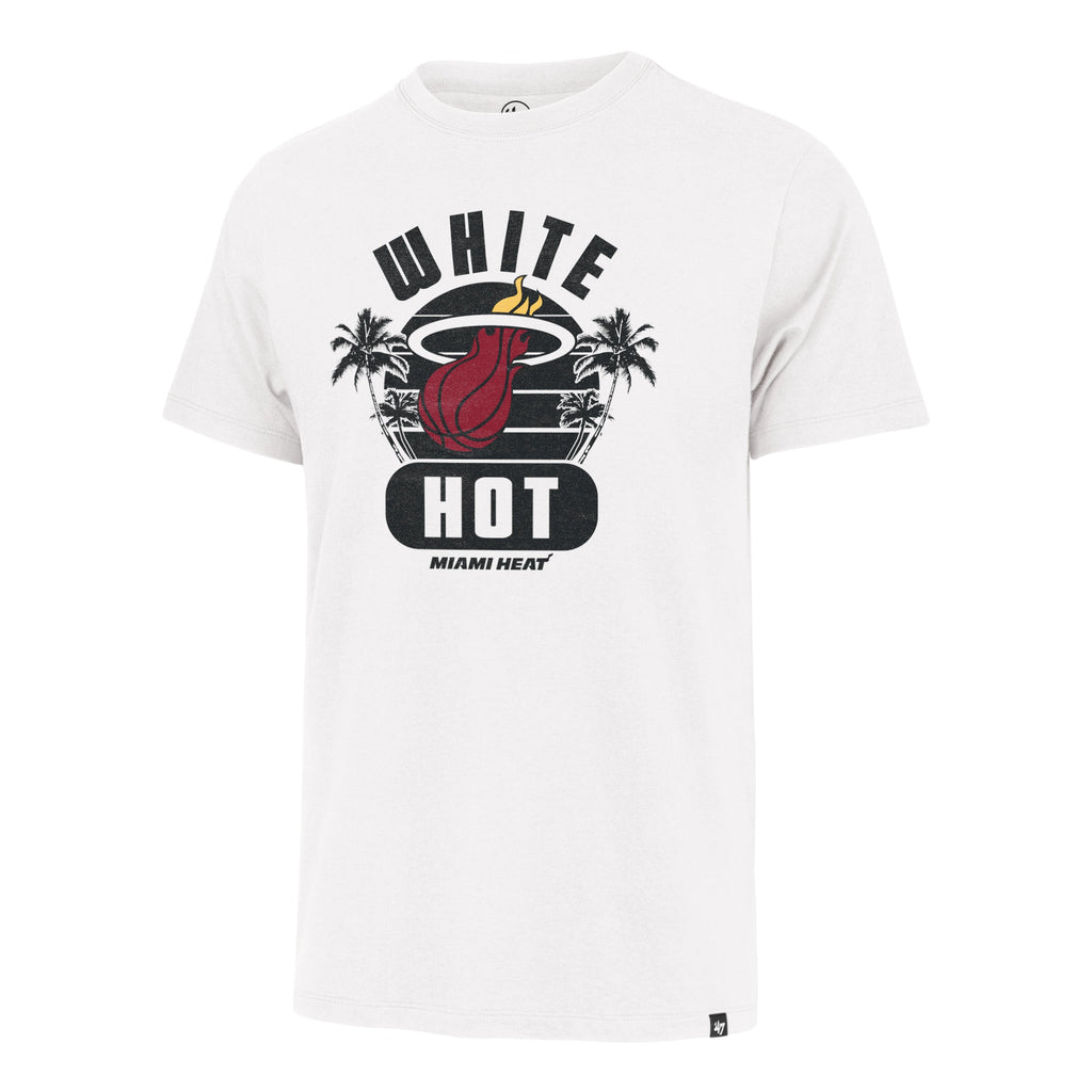 47 Men's Miami Heat White Franklin T-Shirt
