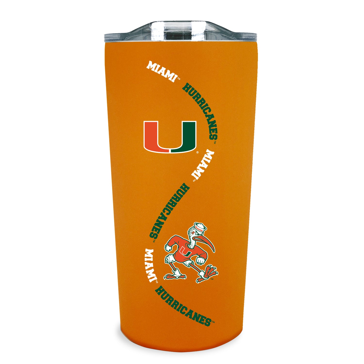 2x Miami outlet Hurricanes Football 22oz Tumbler