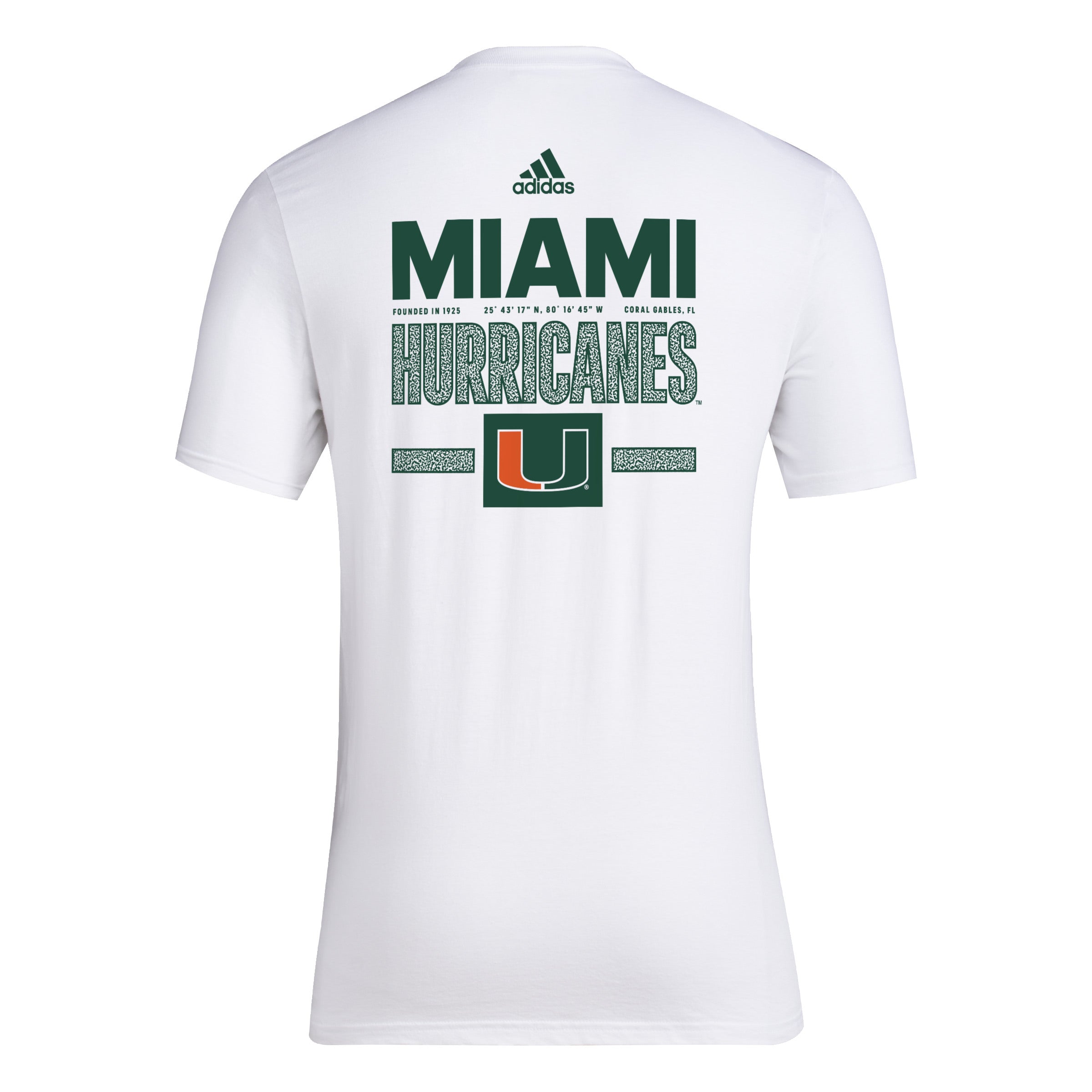 Adidas Miami Hurricanes newest Men’s Shirts 2XL