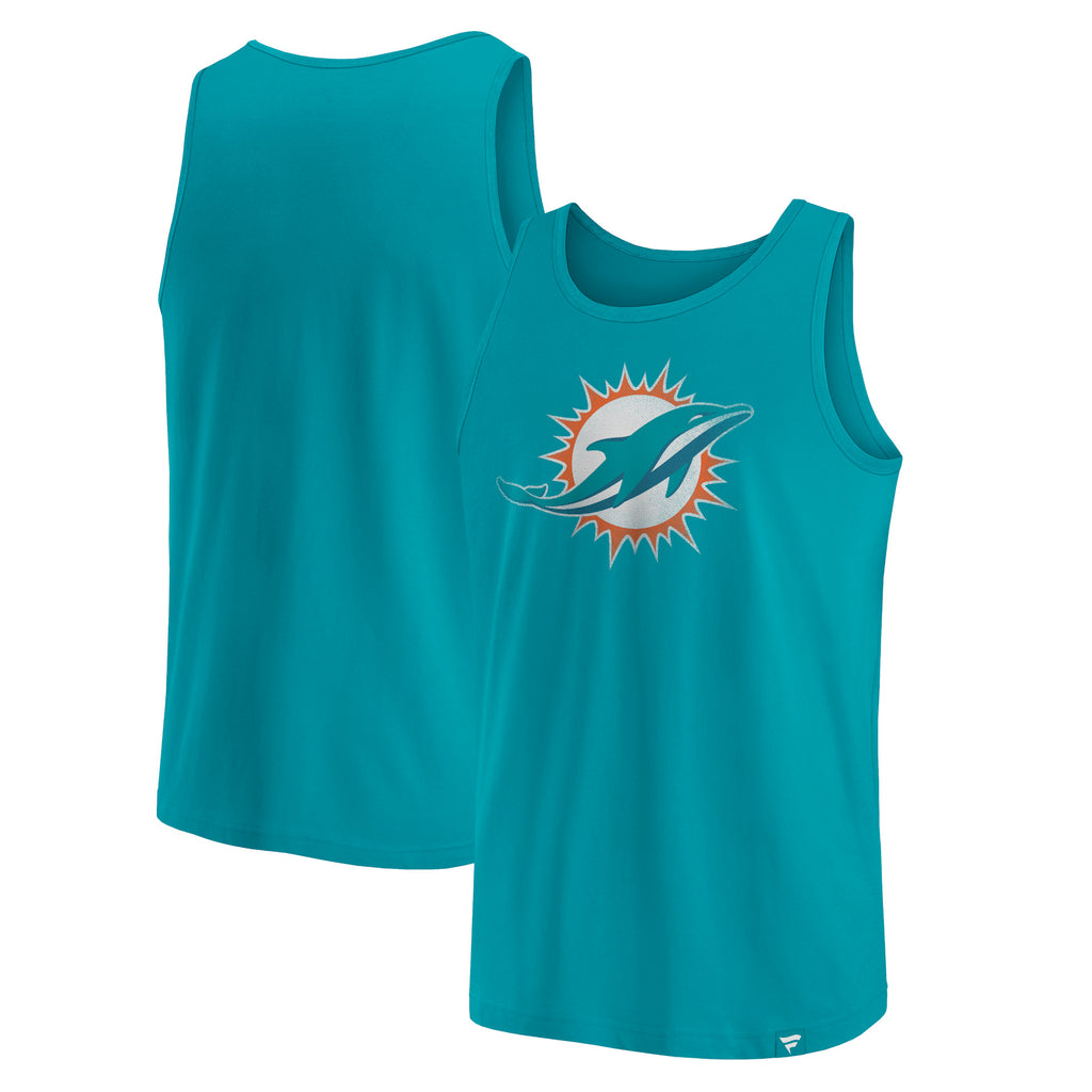 Nike Men's Aqua Miami Dolphins Primary Logo T-Shirt