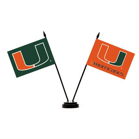 Miami Hurricanes Executive Desk Pen Caddy