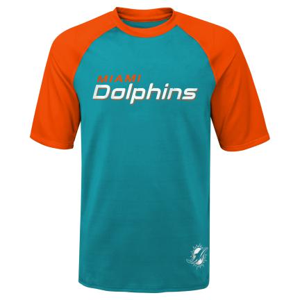 NFL Team Apparel Youth Miami Dolphins In the Mix T-Shirt