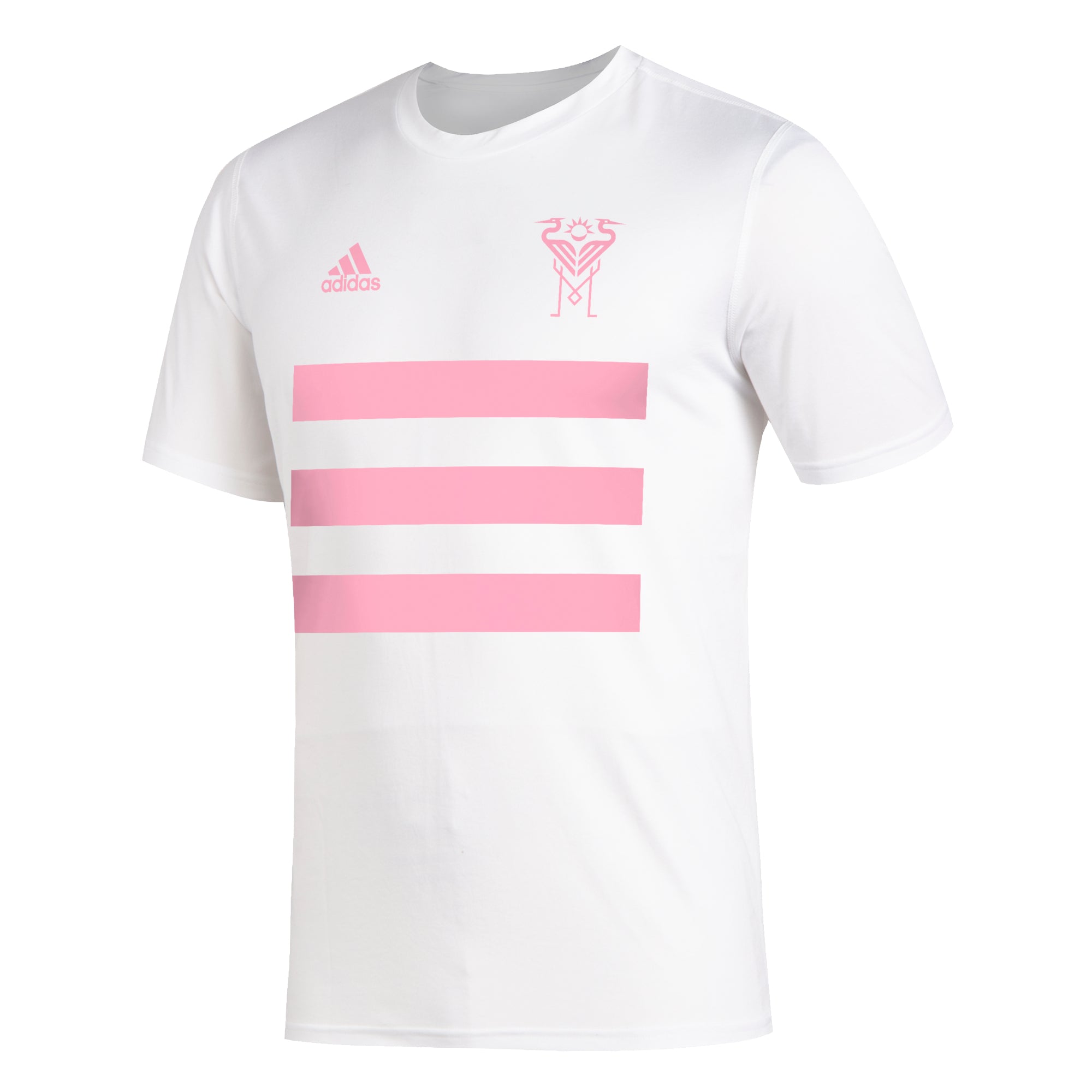 SS Miami adidas Creator Wh Inter 2021 T-Shirt CF Men\'s - Three Stripes
