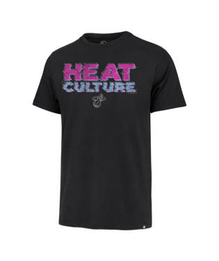 Miami Heat 47 Brand Rescue Red Soft Cotton Basic Scrum T-Shirt