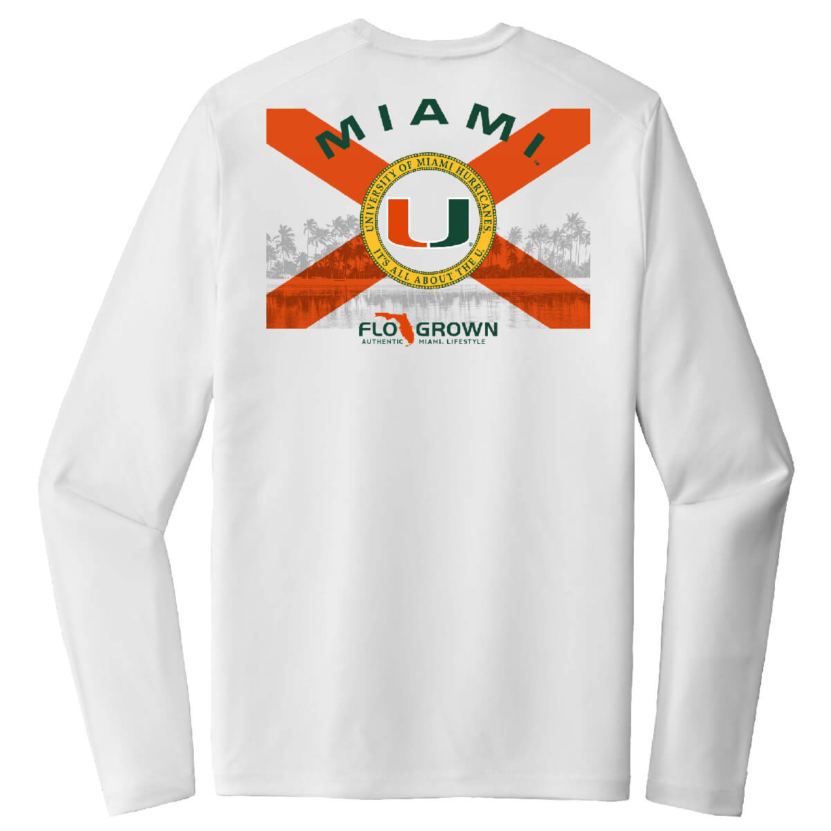 Vintage University of Miami Hurricanes Jersey XL -  Sweden