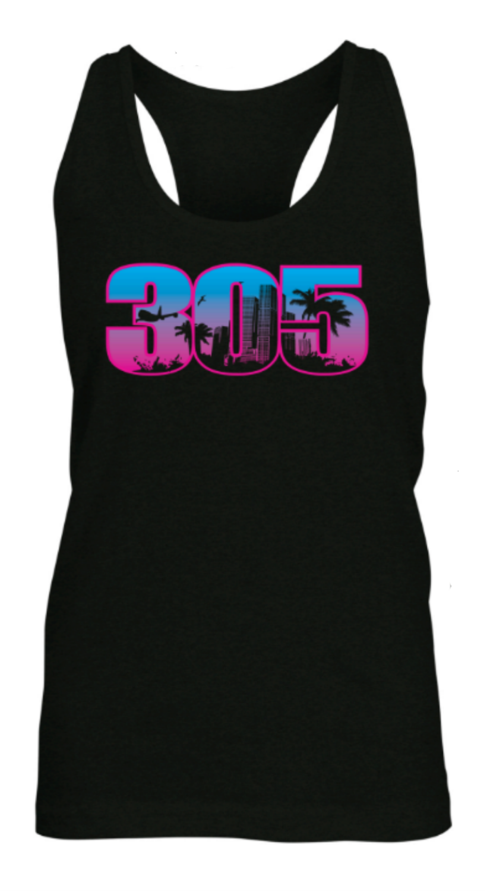 Miami Tank Top (Black)