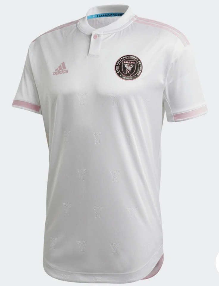 adidas 2020-21 Inter Miami CF Home Jersey - White-Pink in 2023
