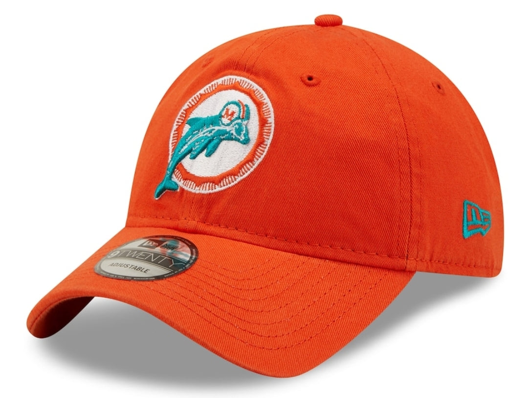 : NFL Miami Dolphins On Field 5950 Game Cap, Orange, 6