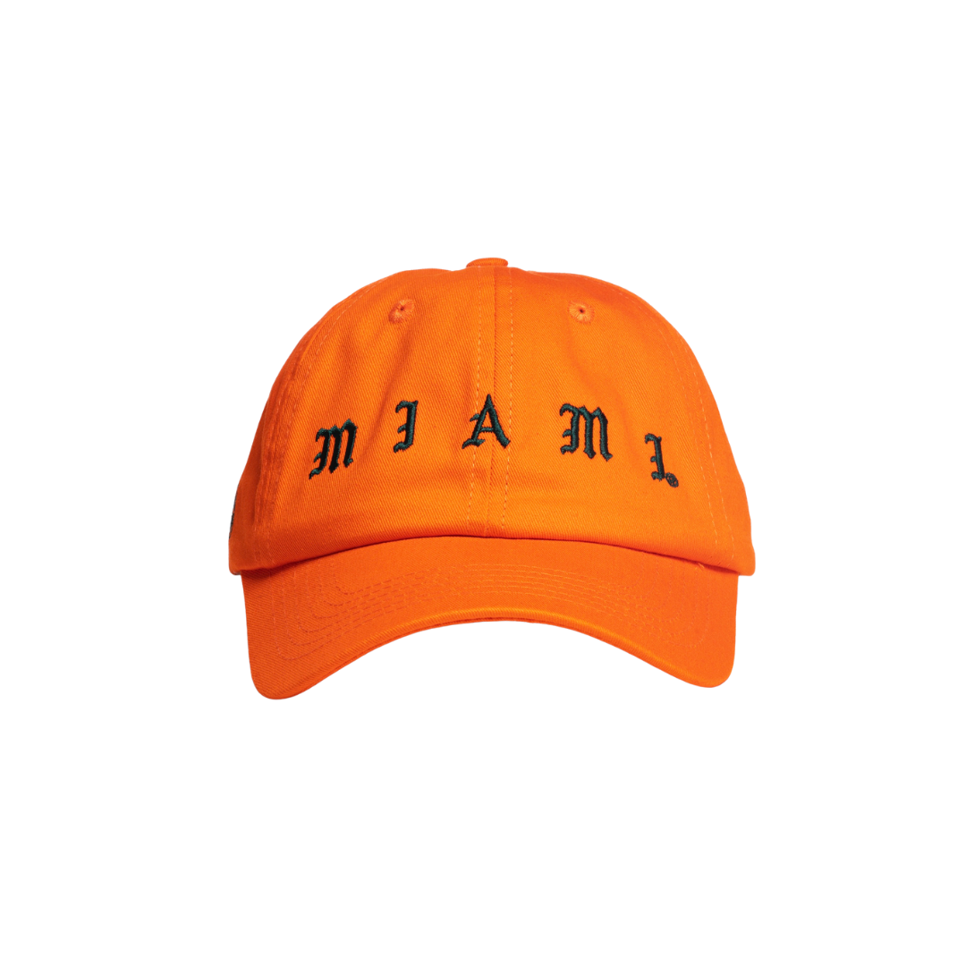 Dyme Lyfe Men's Miami Hurricanes Orange Storm Adjustable Snapback Hat