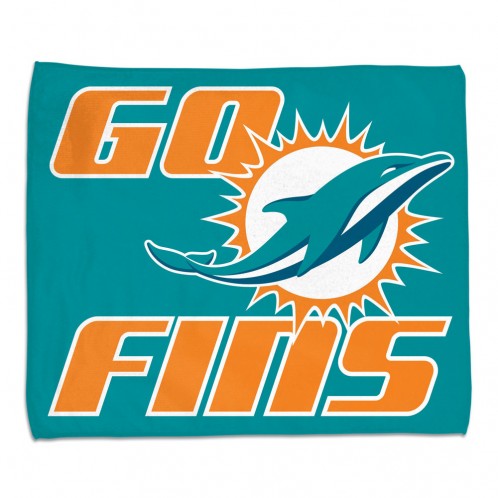 WinCraft Miami Dolphins 15' x 18' Rally Towel