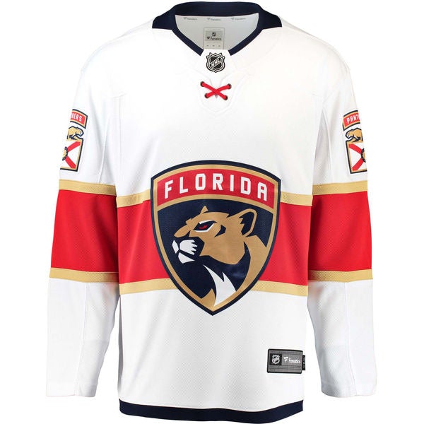 Fanatics Florida Panthers NHL Men's Breakaway Away Jersey - White XL