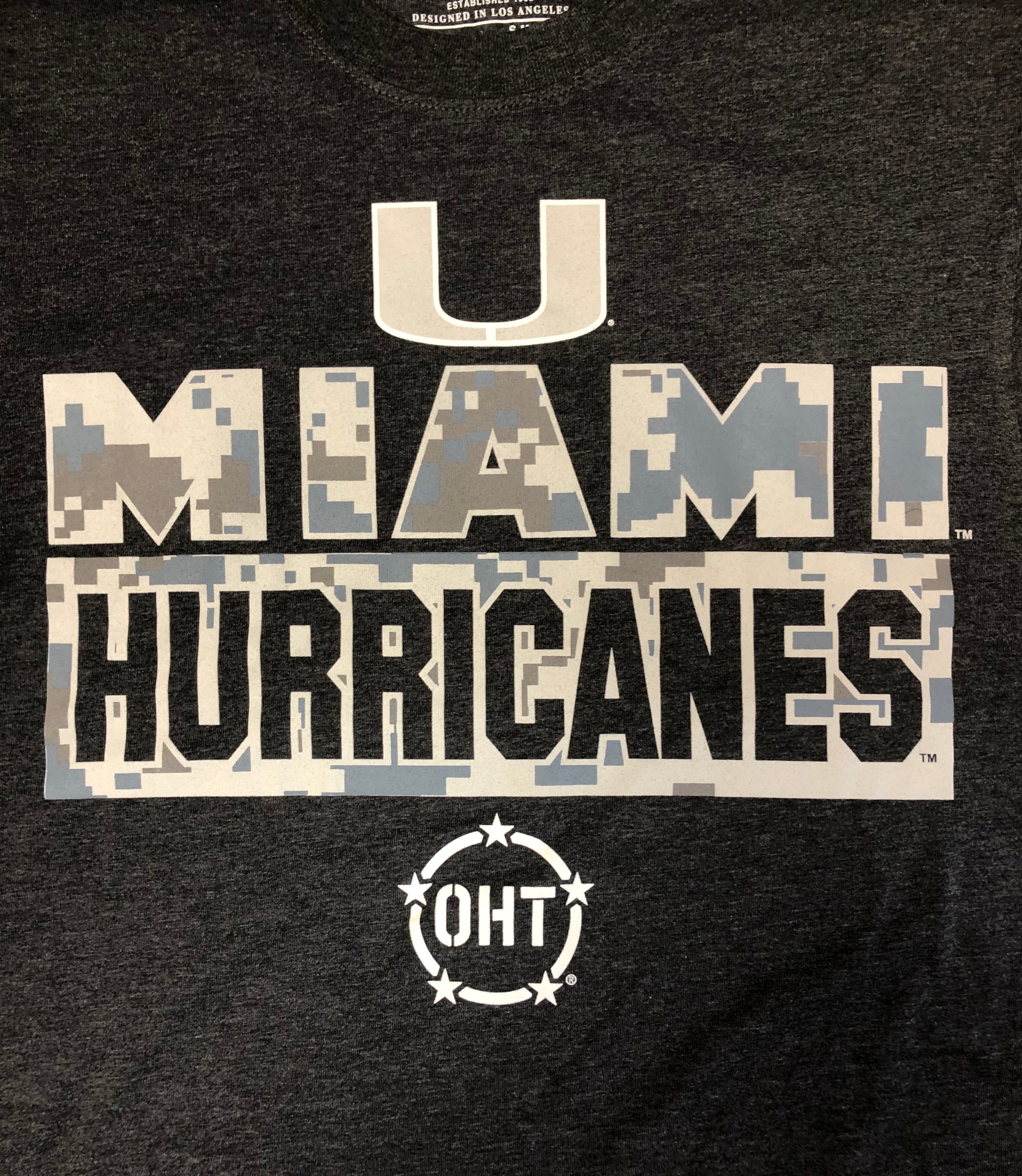 Colosseum, Shirts, Miami Hurricanes Baseball Jersey