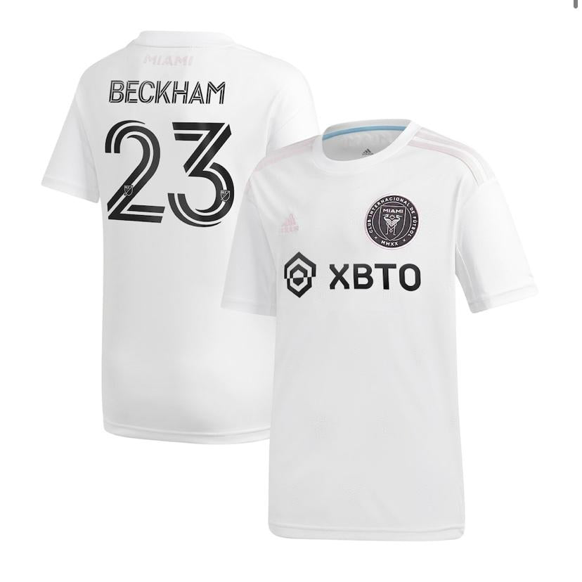 DAVID BECKHAM Autographed Inter Miami CF 2021 Authentic White