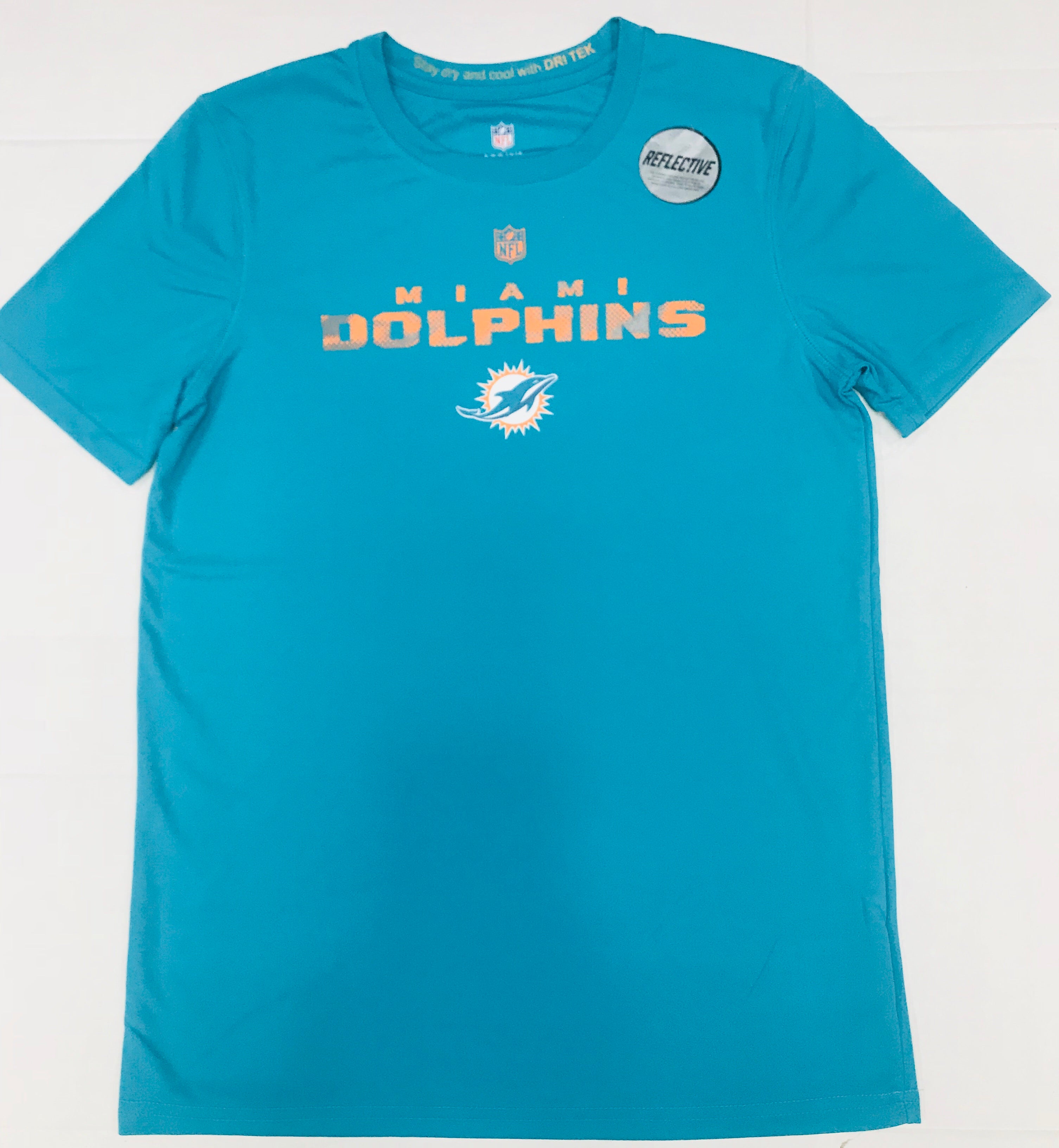 Dolphins Merchandise Nfl Miami Dolphins Black Reflective T Shirt