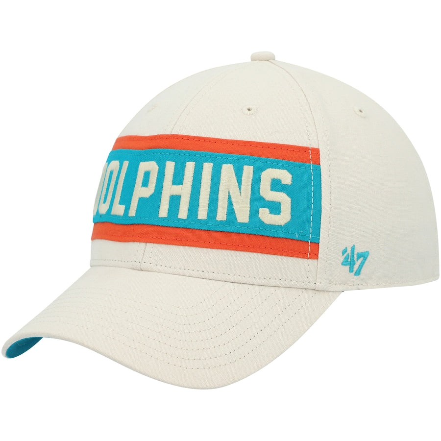 Home  '47 Brand Men's '47 Brand Cream Miami Dolphins Breakout Mvp