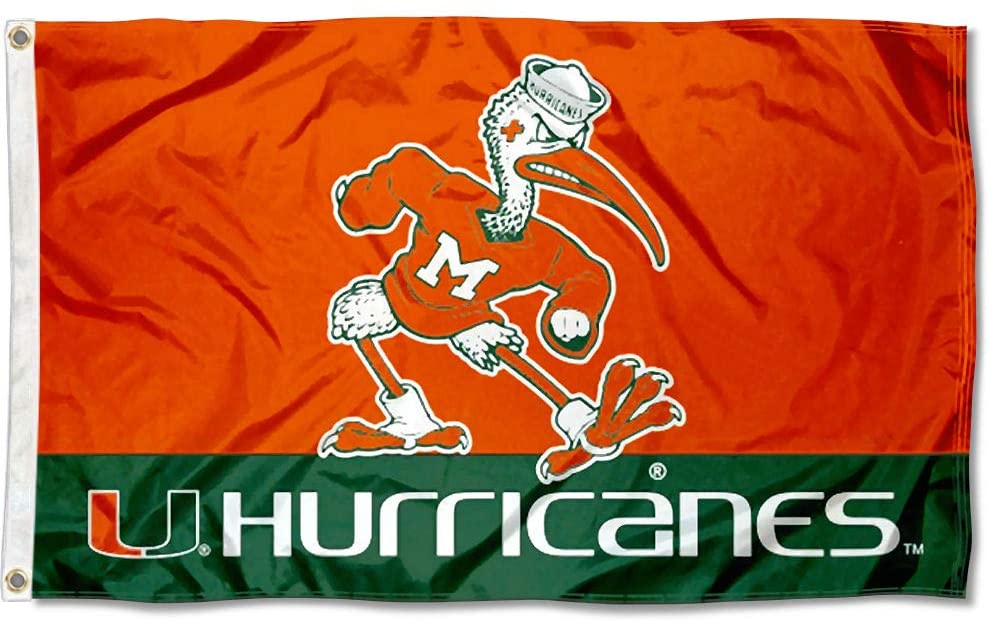 Custom Name Miami Hurricanes Basketball Mascot Sebastian The Ibis Pattern  3D Polo Shirt