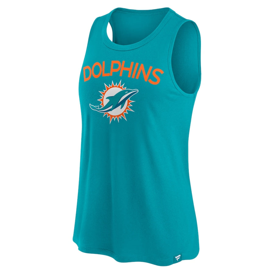 Miami Dolphins Fanatics Women's Root for Tank Top - Aqua S