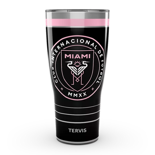 Inter Miami CF MLS 20oz MVP Main Logo Tervis S/S Tumbler w/ Lid - Black