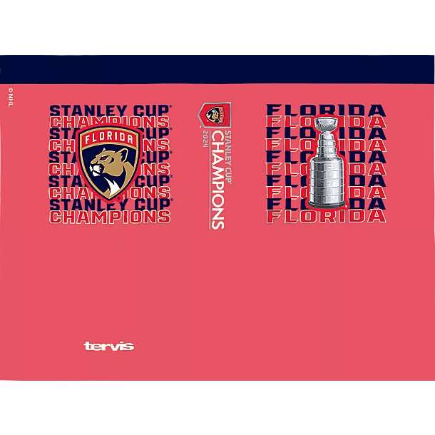 Florida Panthers Tervis Stanley Cup Champions Clear Traditional Cup w/ Lid - 24 oz