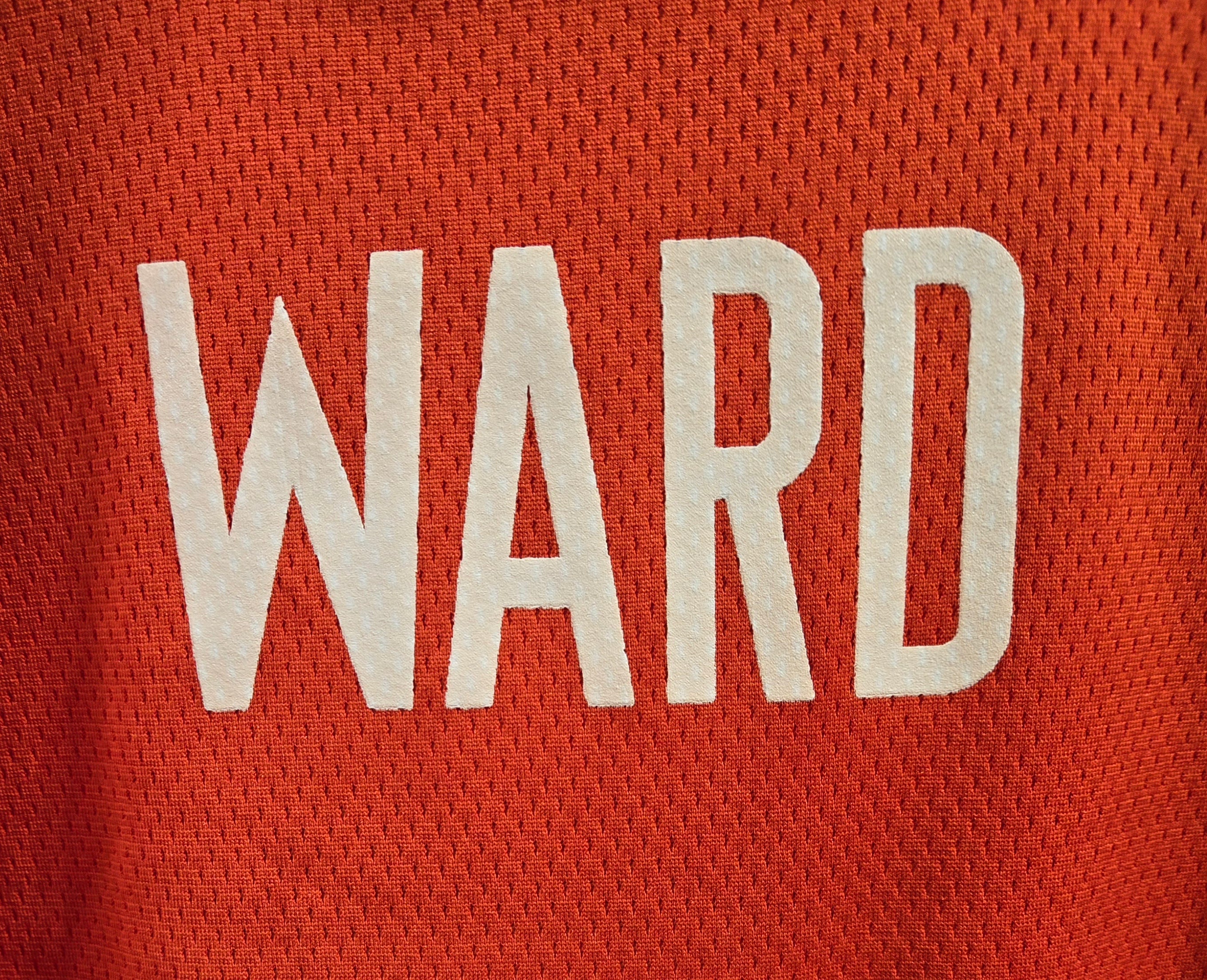 Miami Hurricanes adidas Cam Ward #1 Football Jersey - Orange