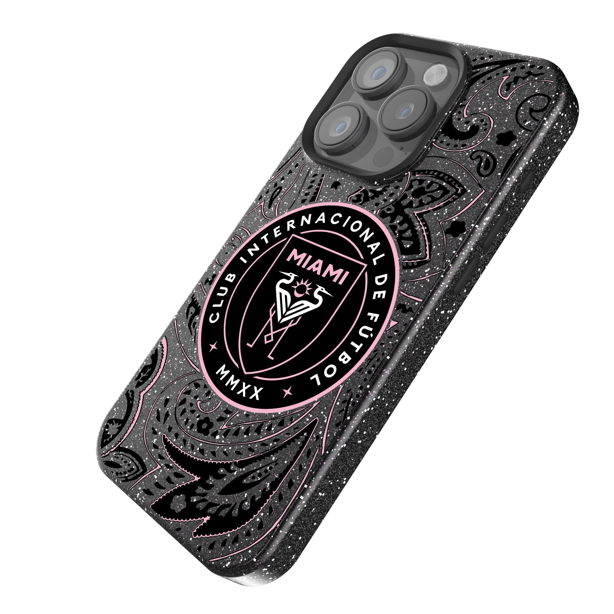 Inter Miami CF  Paisley Bling Phone Case