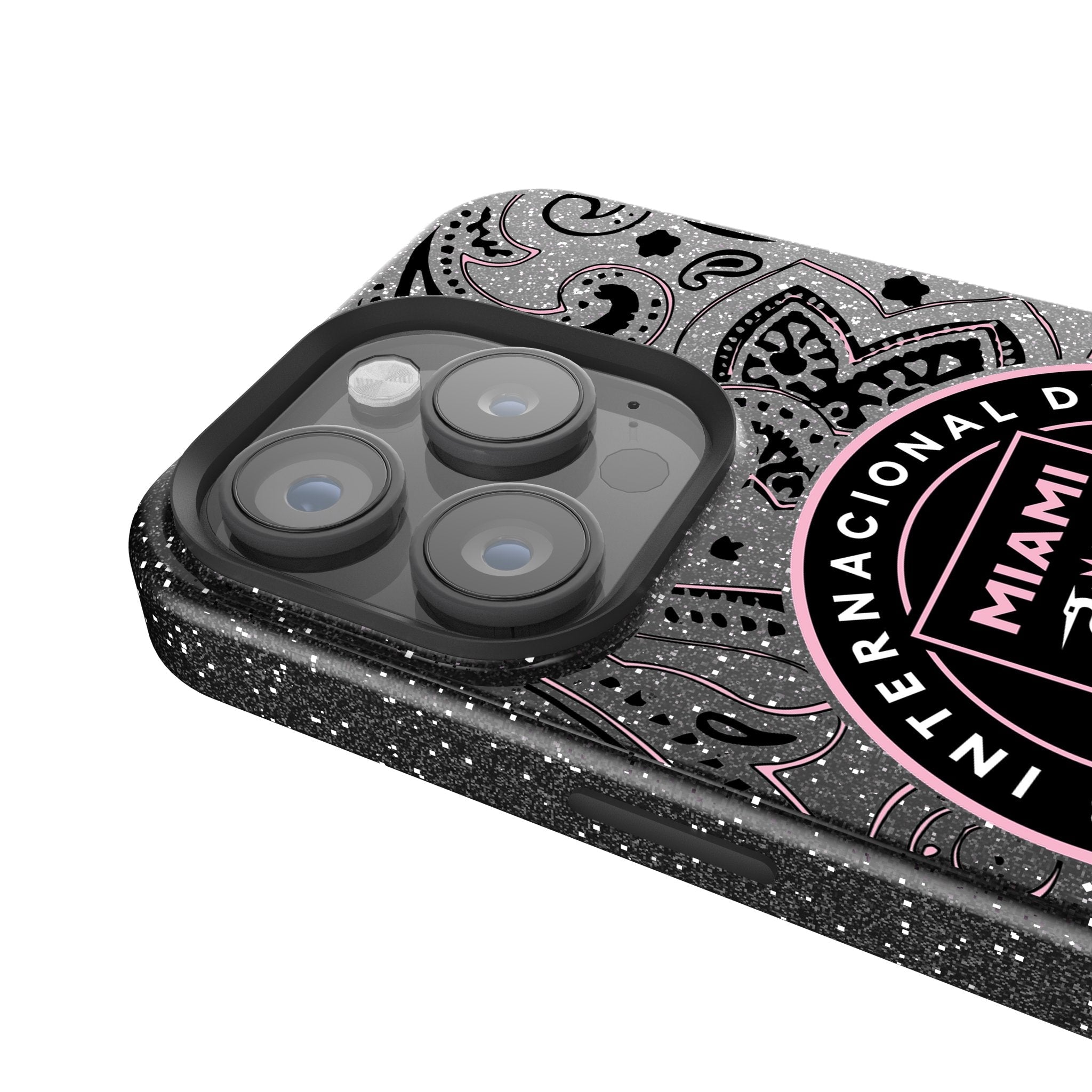 Inter Miami CF  Paisley Bling Phone Case