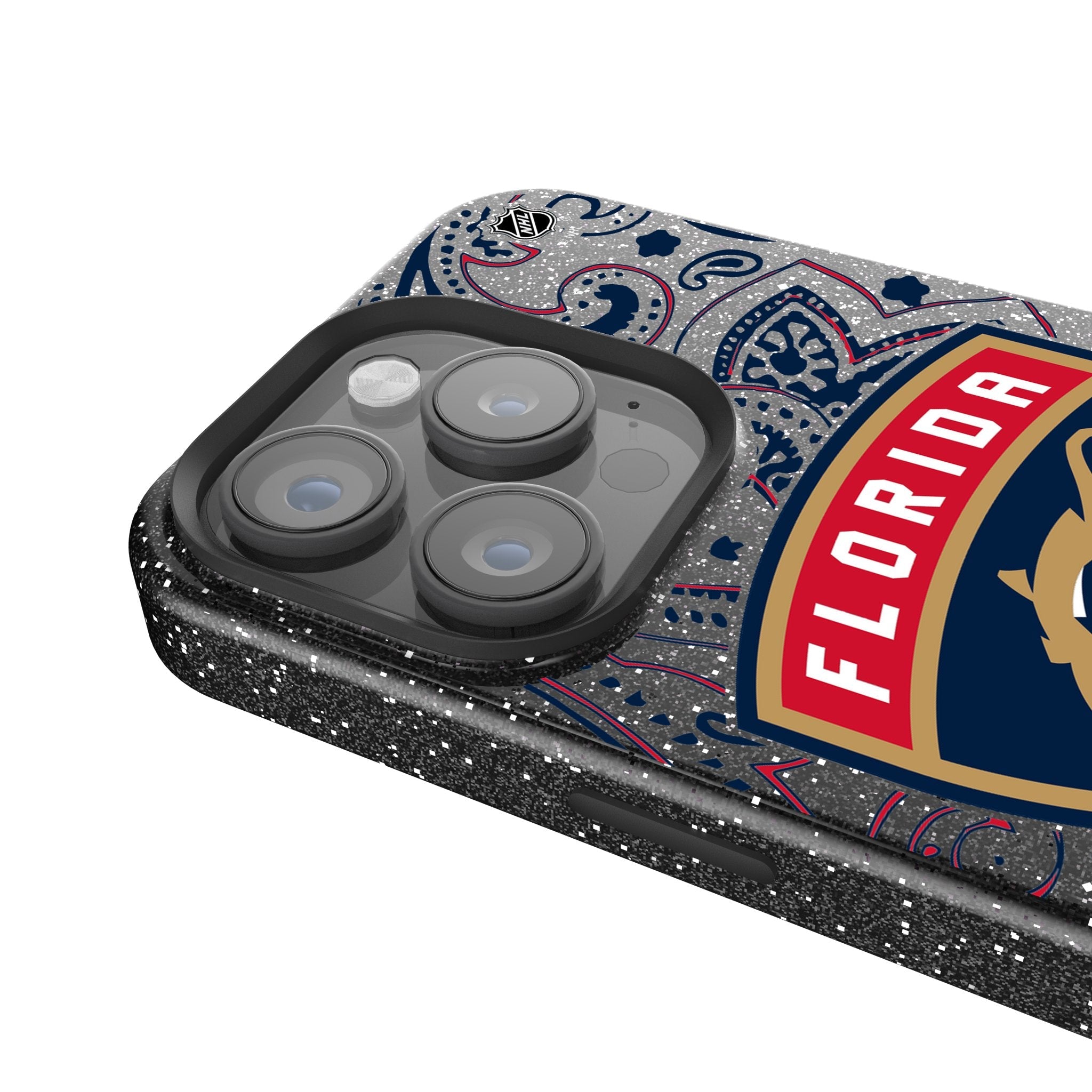 Florida Panthers Paisley Bling Phone Case