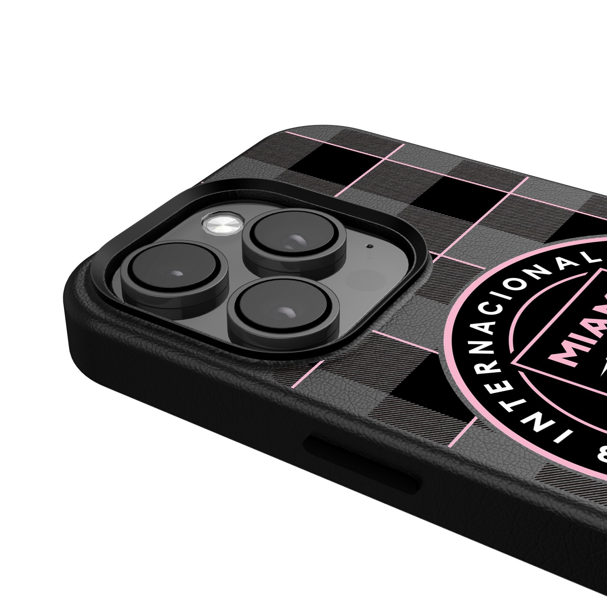 Inter Miami CF  Plaid Magnetic Phone Case