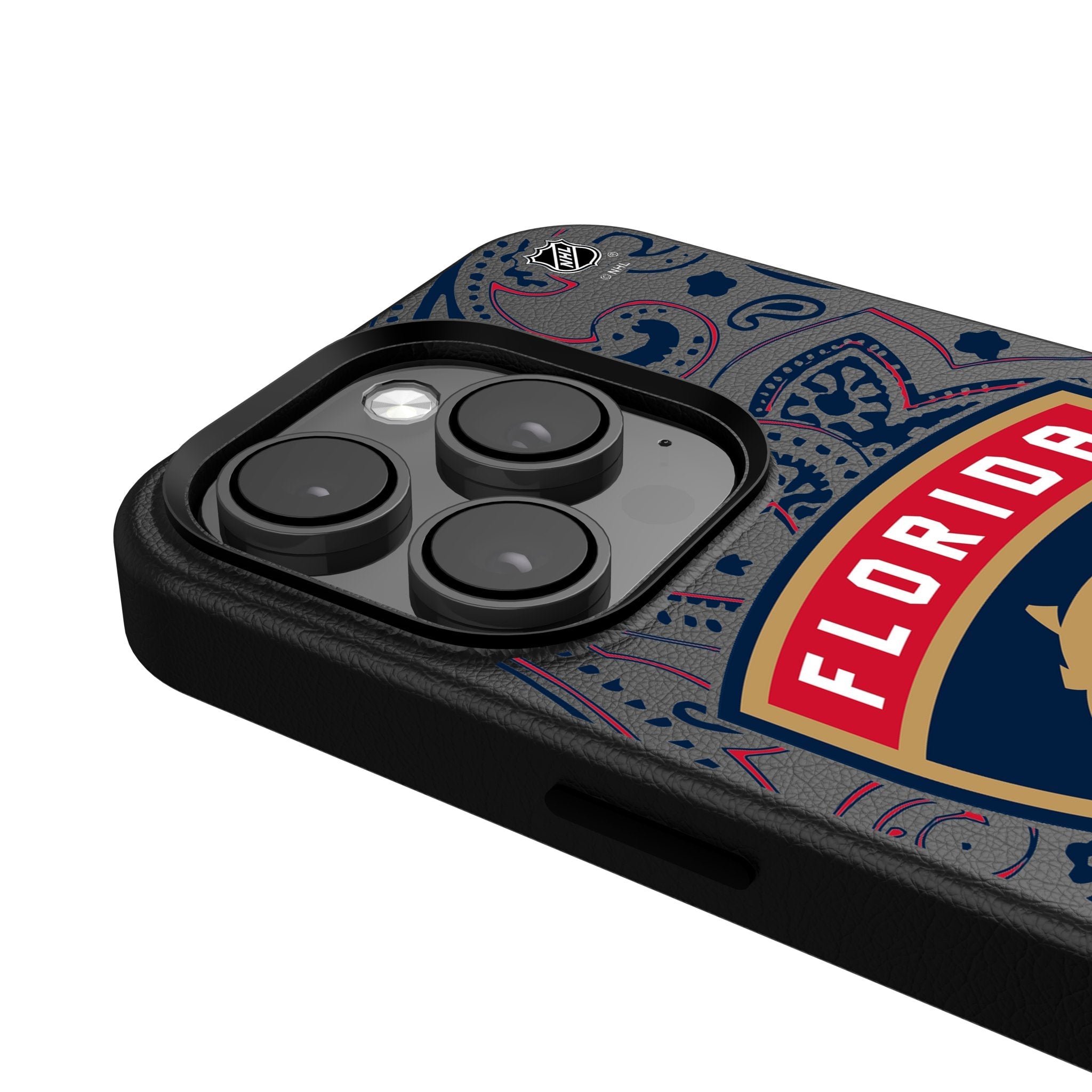 Florida Panthers Paisley MagSafe Compatible Phone Case