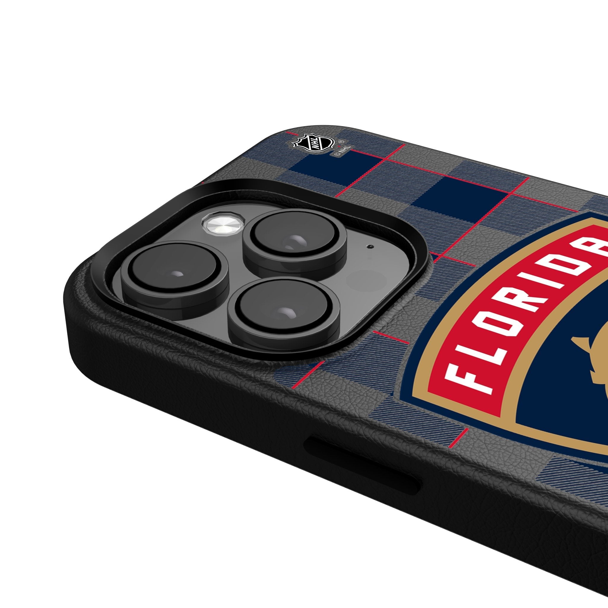 Florida Panthers Plaid MagSafe Compatible Phone Case