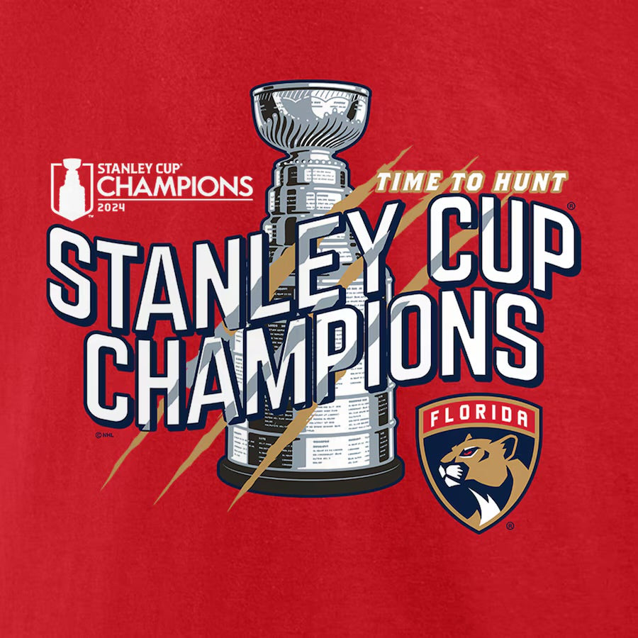Florida Panthers NHL Toddler Stanley Cup Champs DNA T-Shirt  - Red