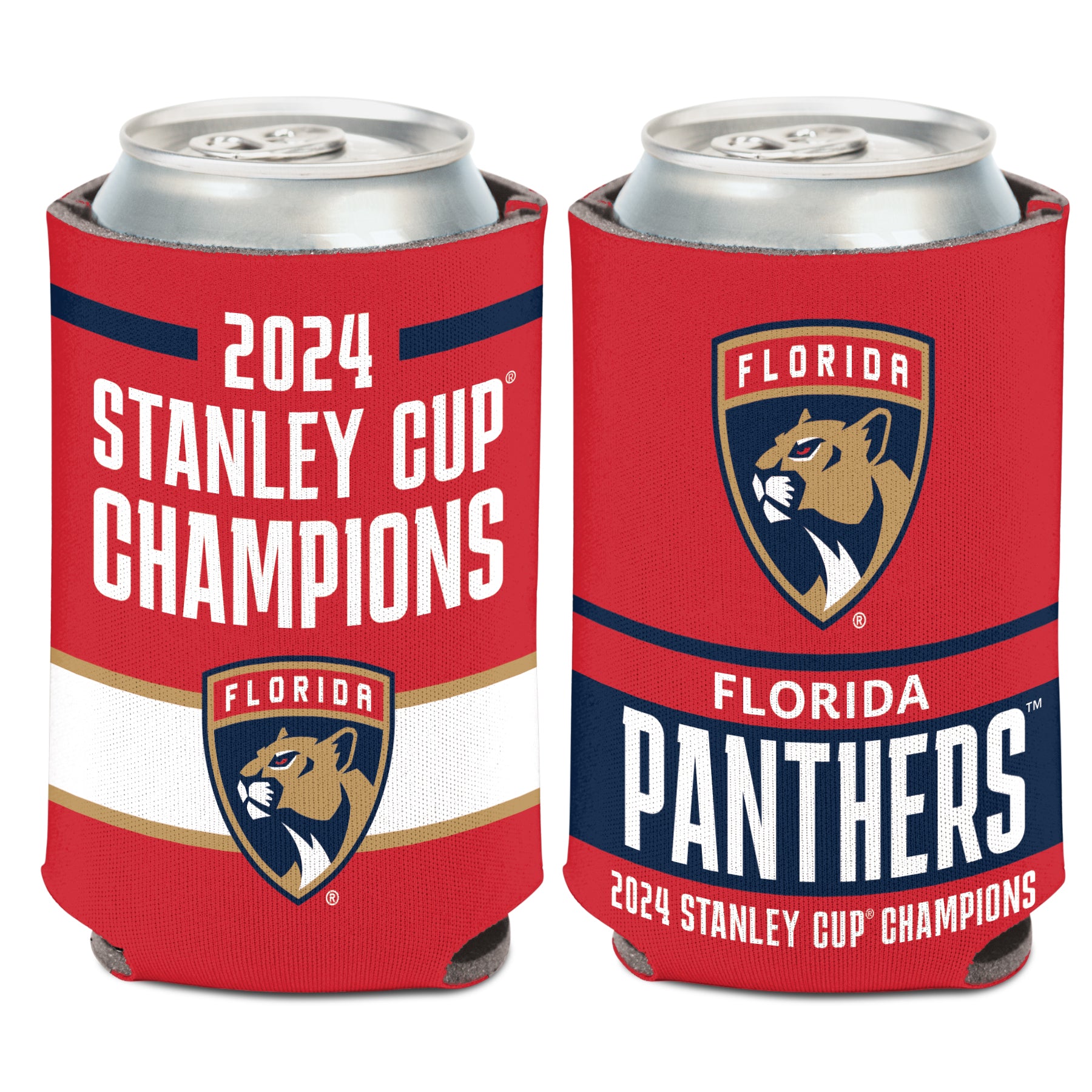 Florida Panthers 2024 Stanley Cup Champions 12oz Can Cooler - Champs