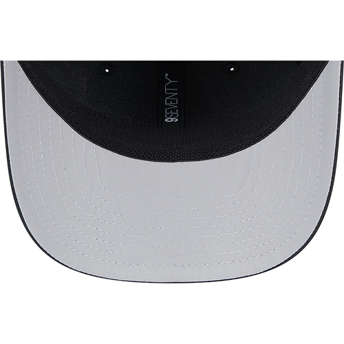 Miami Marlins New Era 9Seventy Perforated Stretch-Snap Hat - Black