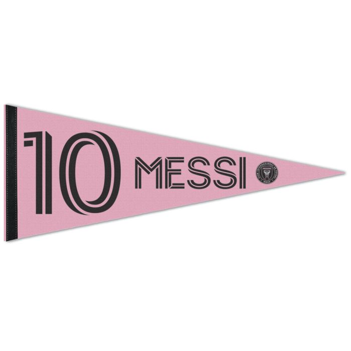 Lionel Messi MLS Inter Miami CF Premium Pennant - 12" x 30"