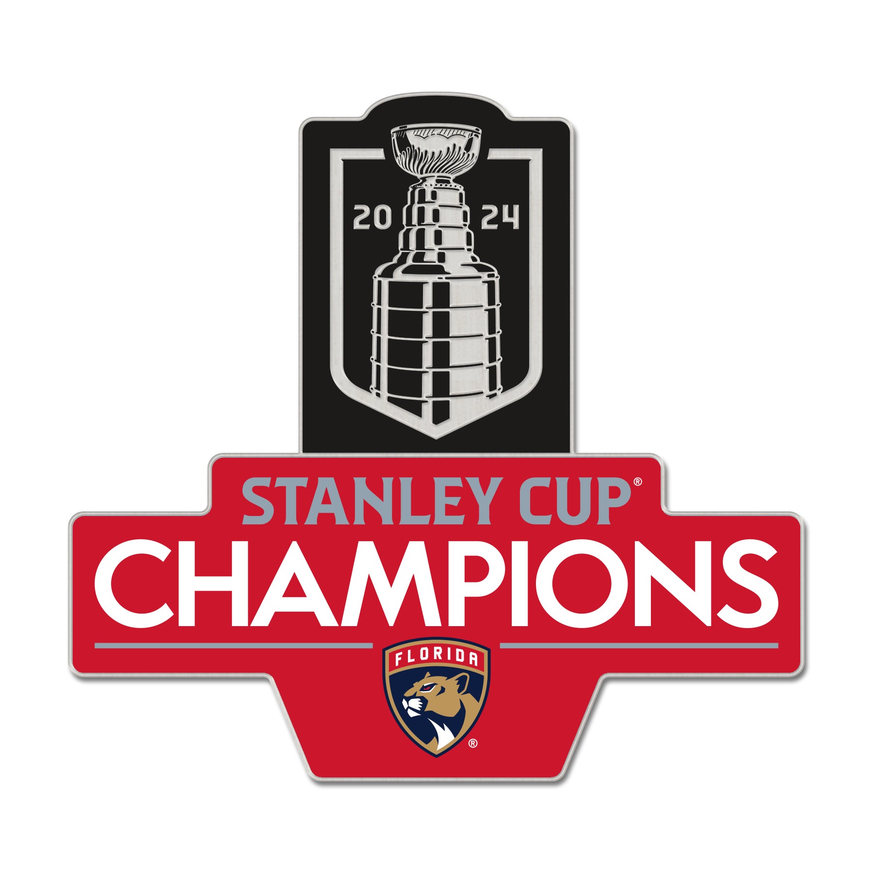 Florida Panthers 2024 Stanley Cup Champions Collector Pin