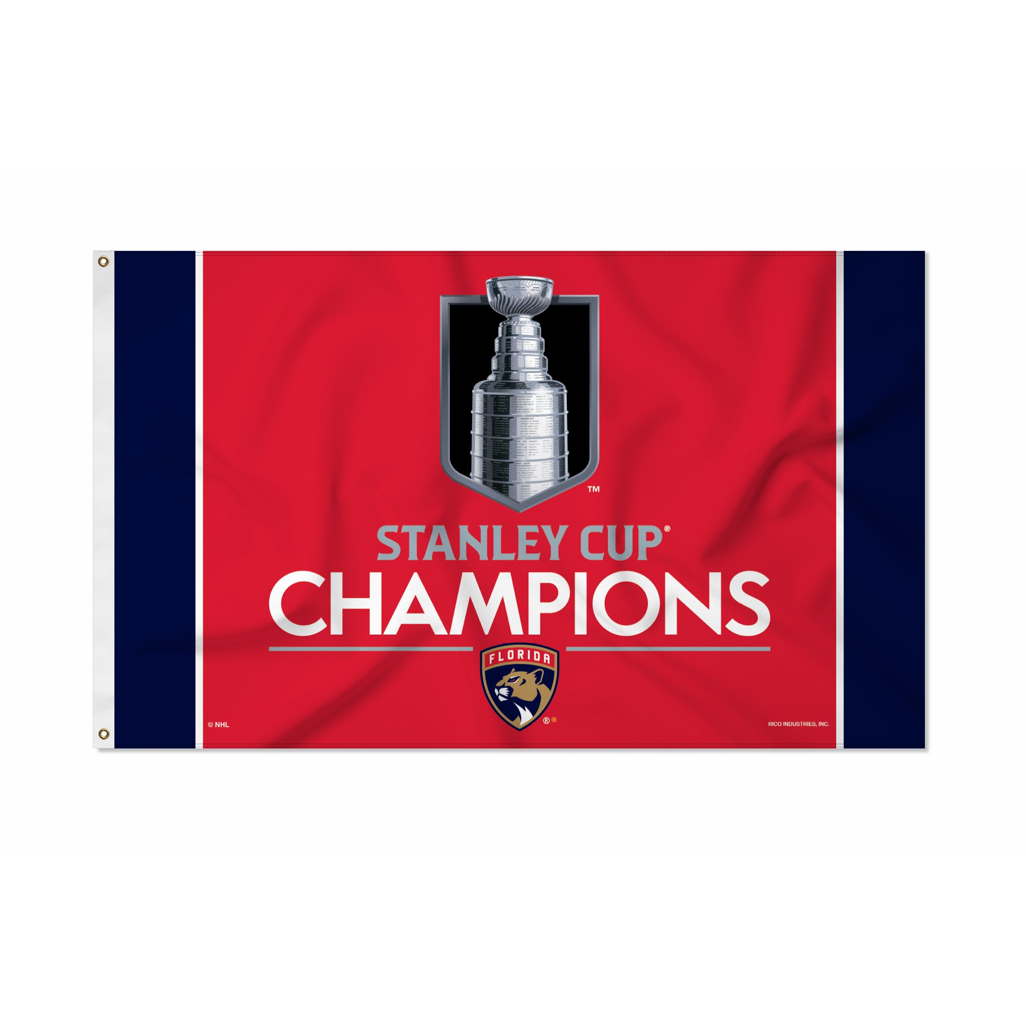 Florida Panthers 2024 Stanley Cup Champions Banner Flag 3x5 - Red