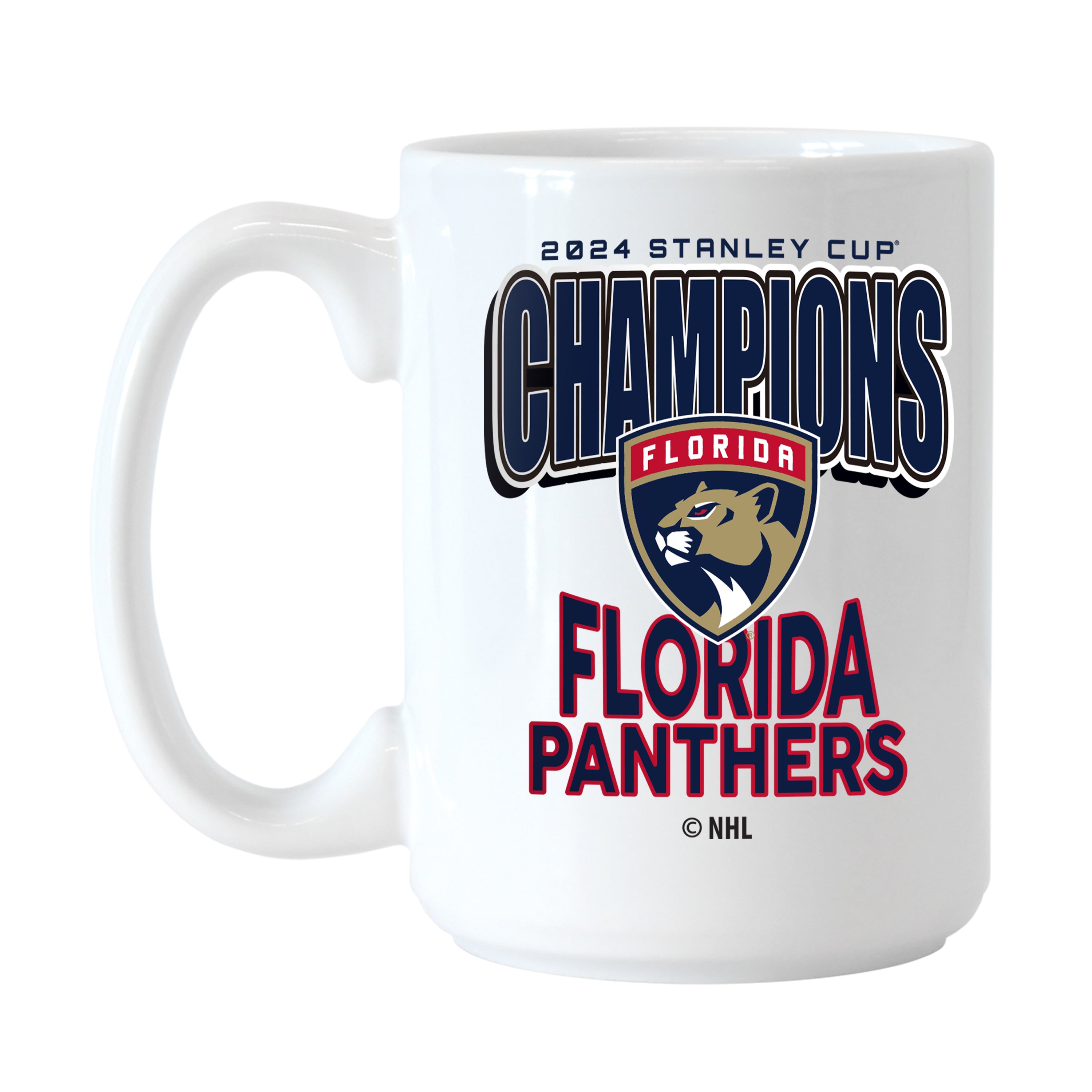 Florida Panthers 2024 Stanley Cup Champions Sublimated Mug - 15oz