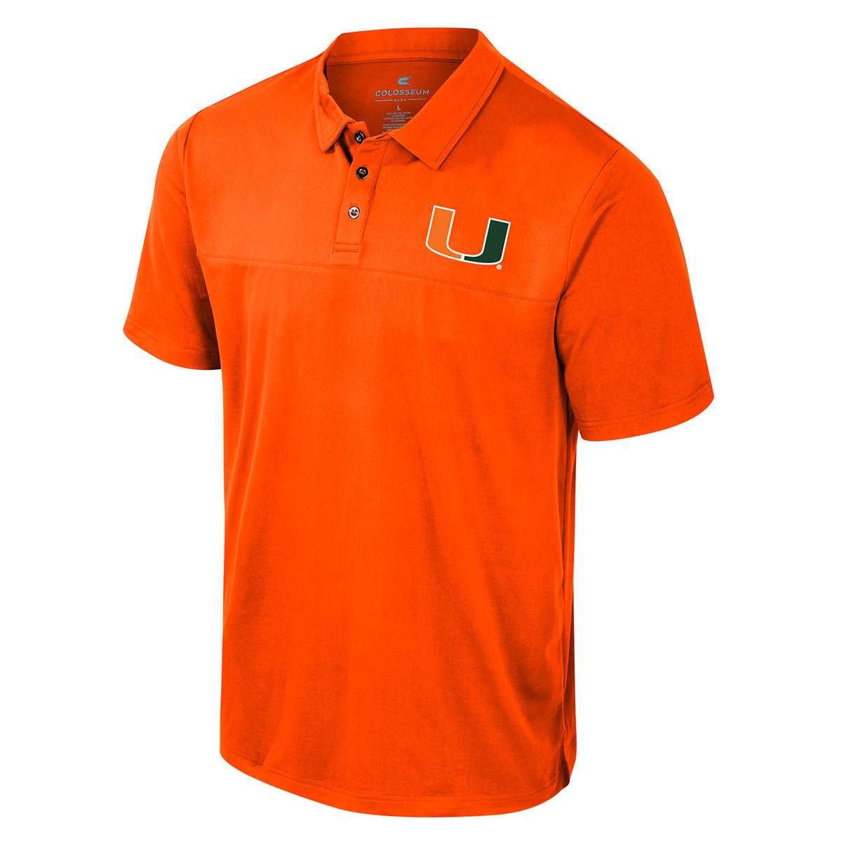 Miami Hurricanes Colosseum Men's Potential Polo - Orange