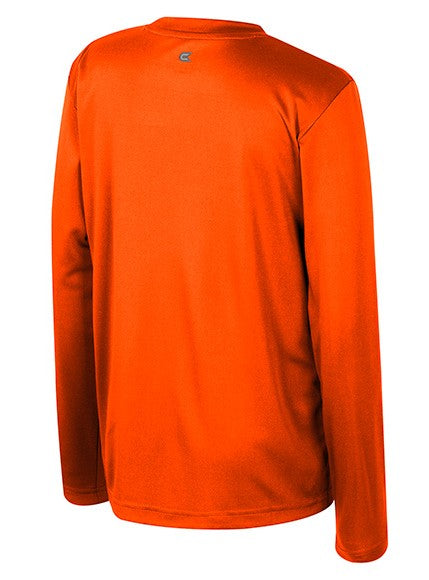 Miami Hurricanes Colosseum Youth Armada L/S T-Shirt - Orange