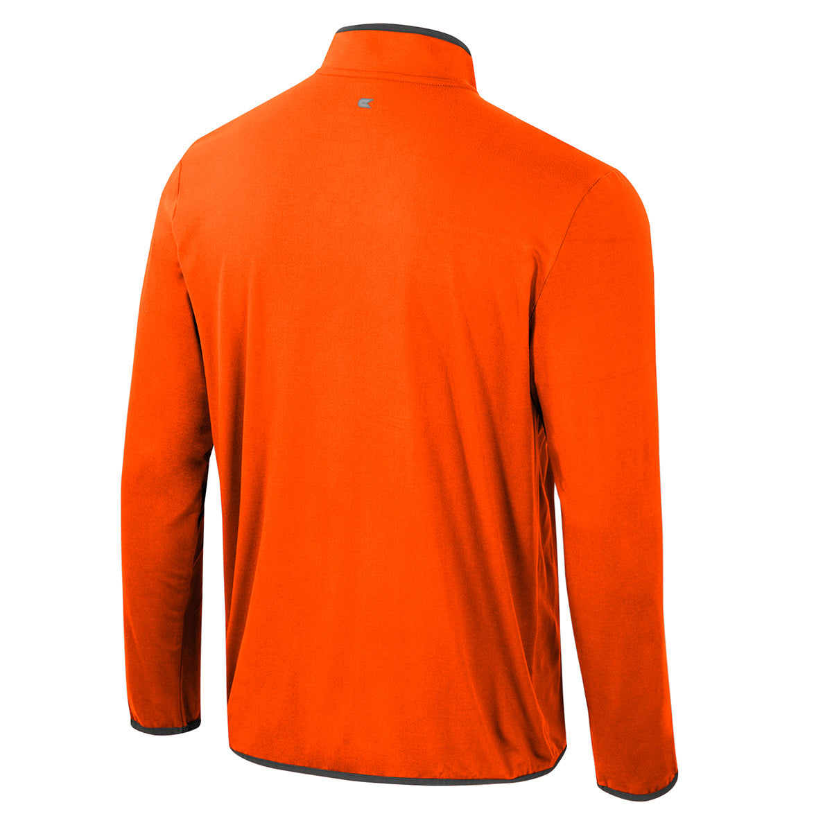 Miami Hurricanes Colosseum Men's Potential L/S 1/4 Zip Windshirt - Orange