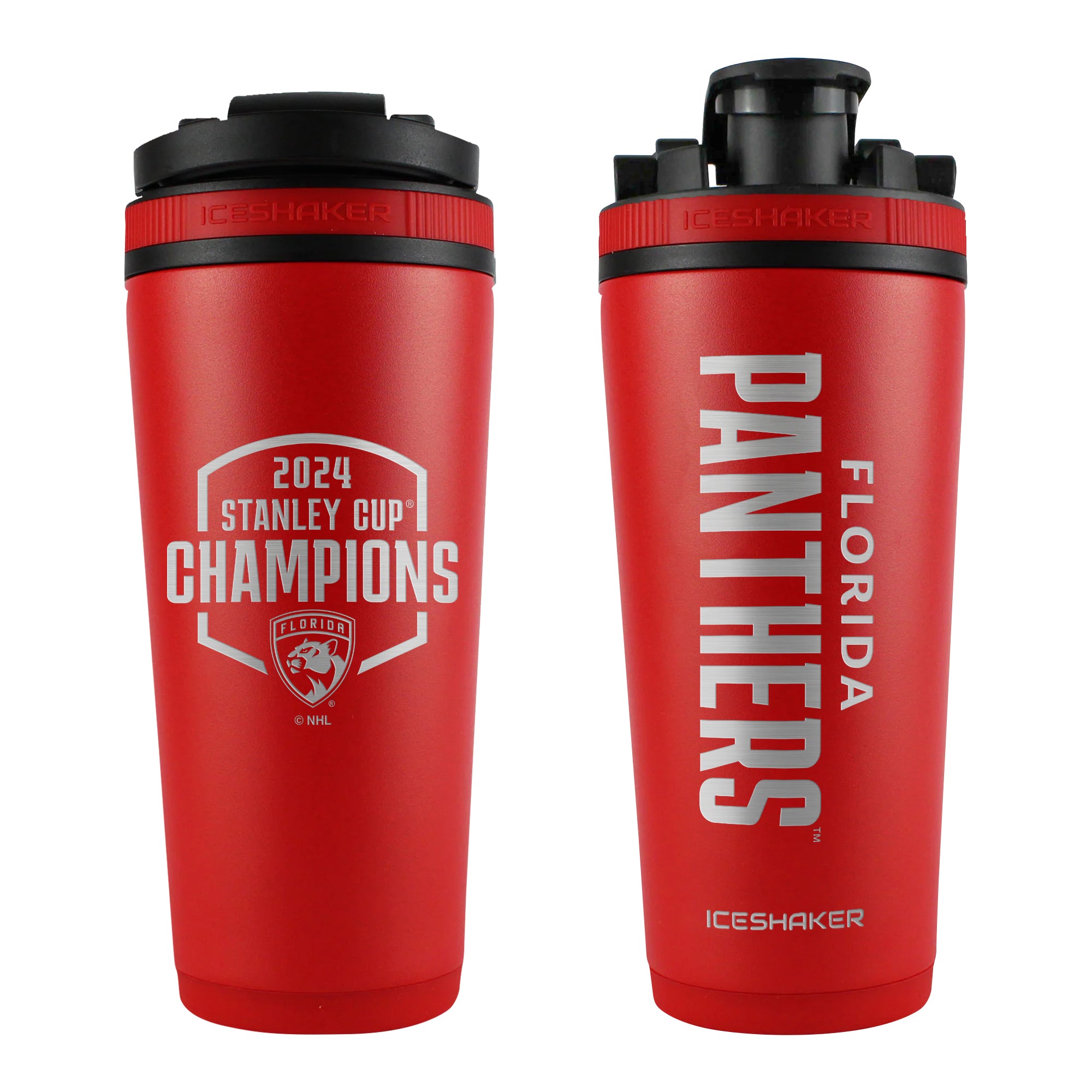 Florida Panthers 2024 Stanley Cup Champions Ice Shaker Tumbler - 26oz