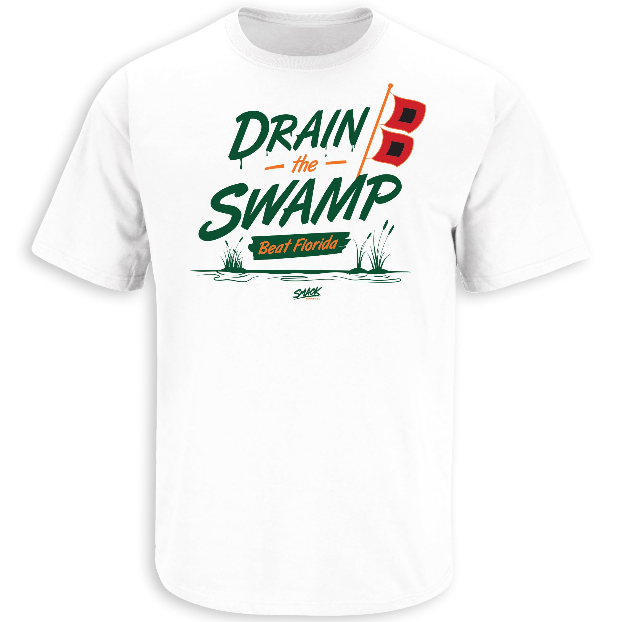 Drain the Swamp - Beat Florida - T-Shirt - White