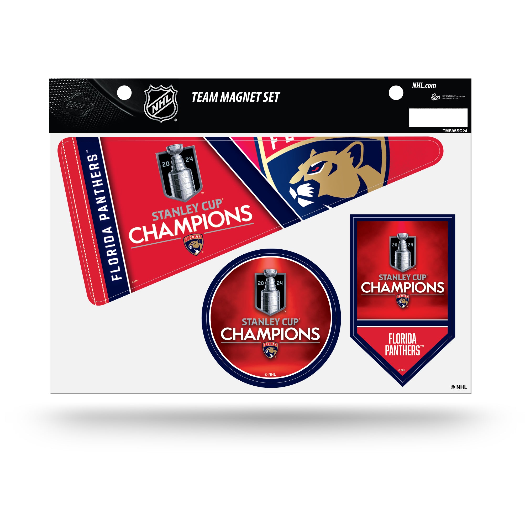 Florida Panthers 2024 Stanley Cup Champions Team Magnet Sheet