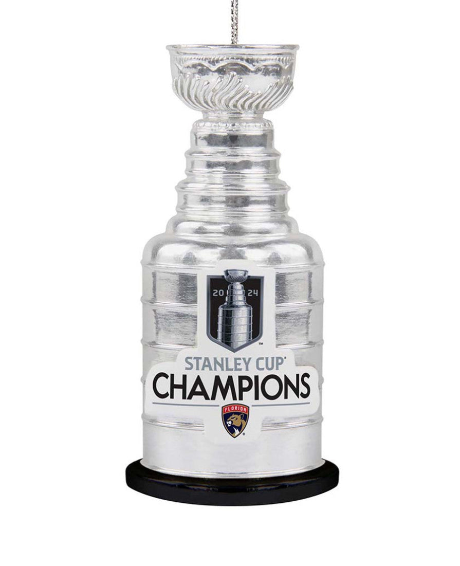 Florida Panthers 2024 Stanley Cup Champions Trophy Ornament