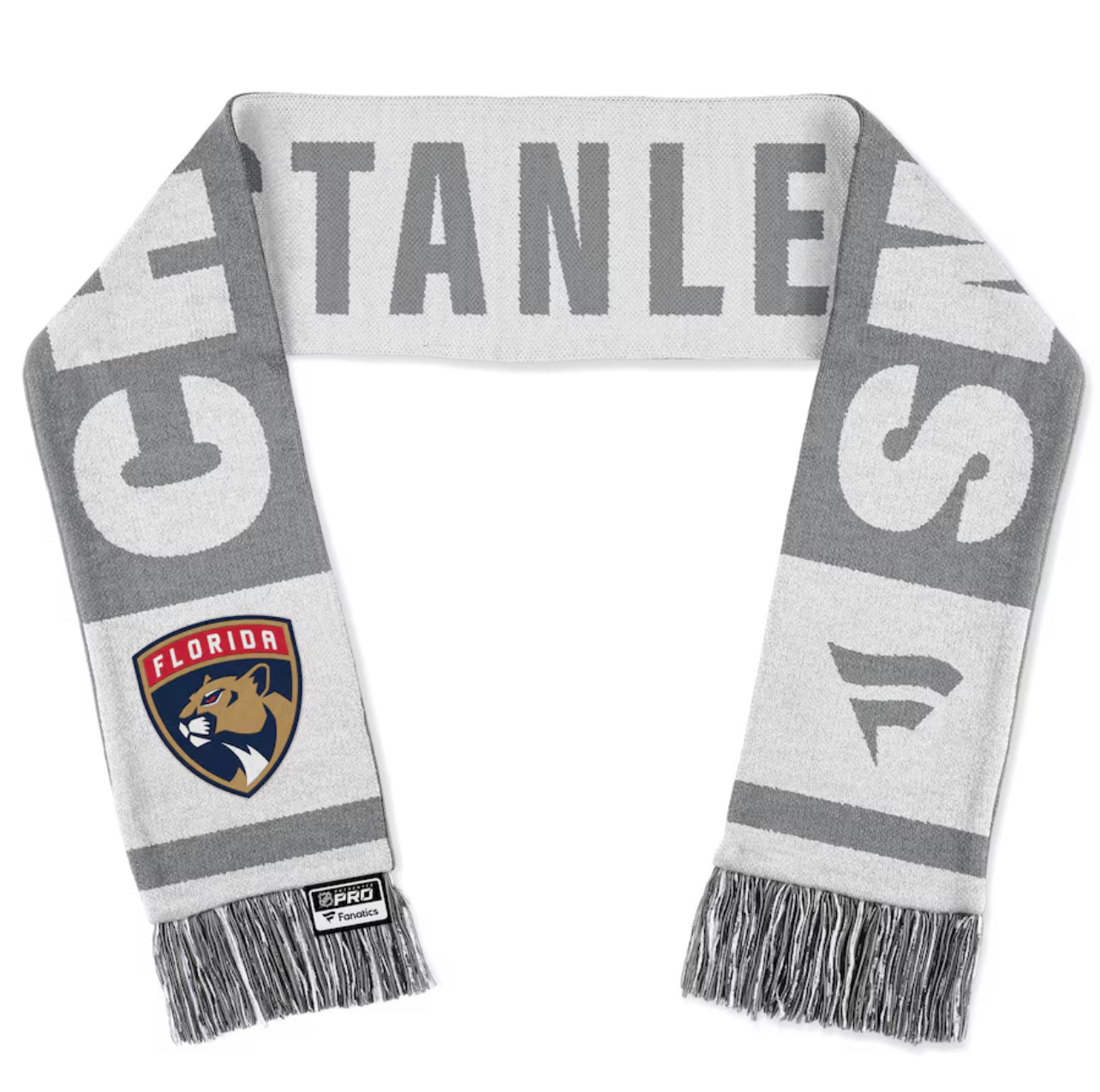 Florida Panthers 2024 Stanley Cup Champs Scarf - Gray