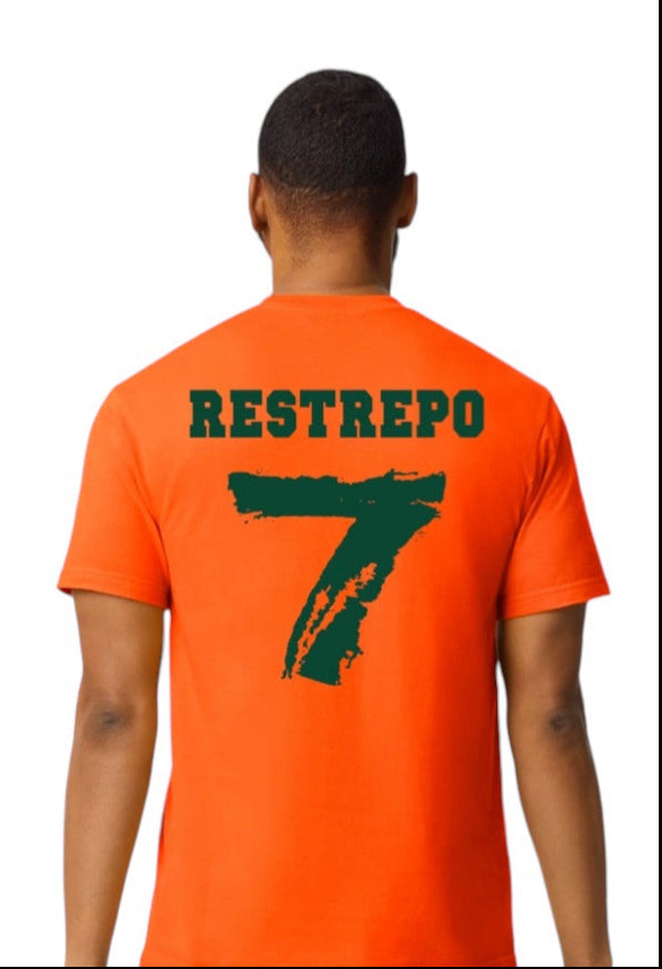 Xavier Restrepo XR7 T-Shirt - Orange