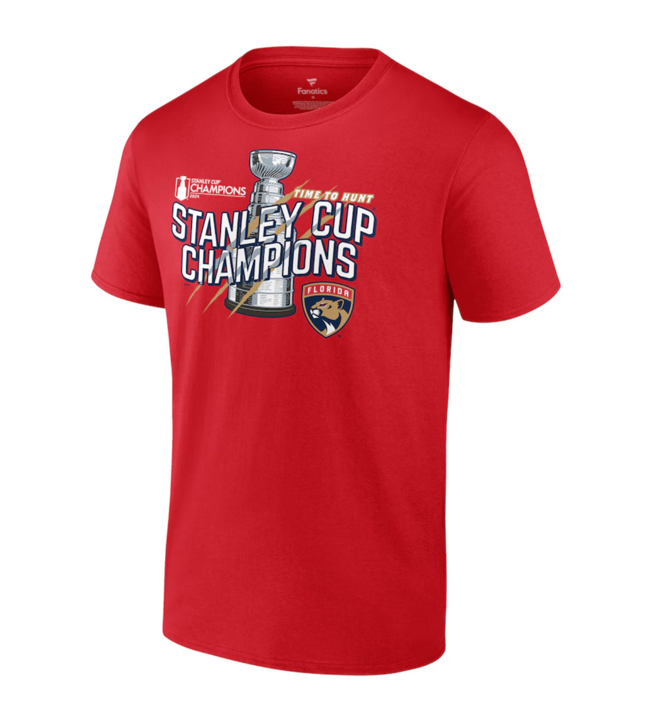 Florida Panthers Kids Stanley Cup Champions DNA T-Shirt - Red