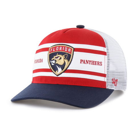 Florida Panthers '47 Brand Double Header Trucker Hat - Red/Navy/White