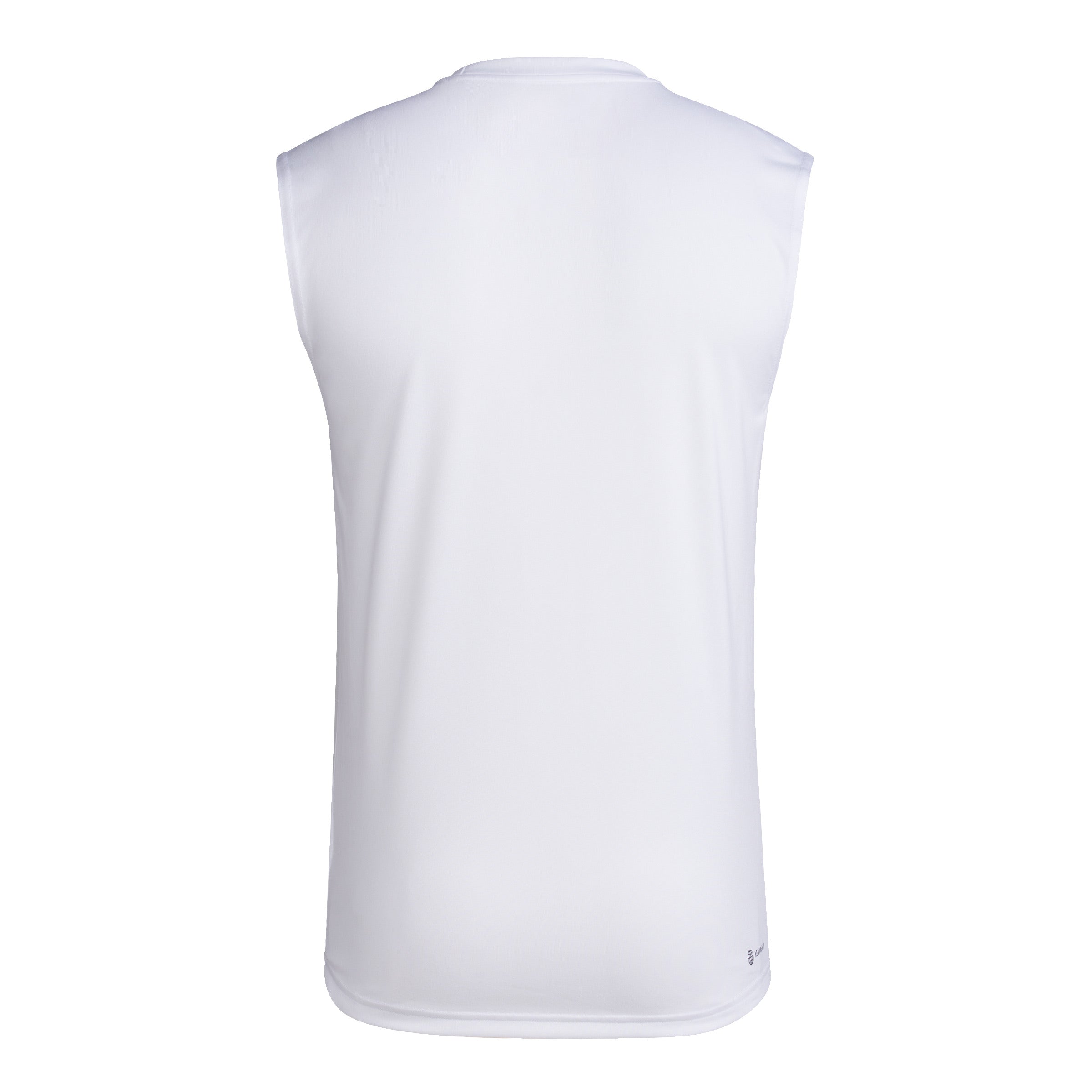 Miami Hurricanes adidas 2024 Primary Logo Sleeveless Pregame T-Shirt - White