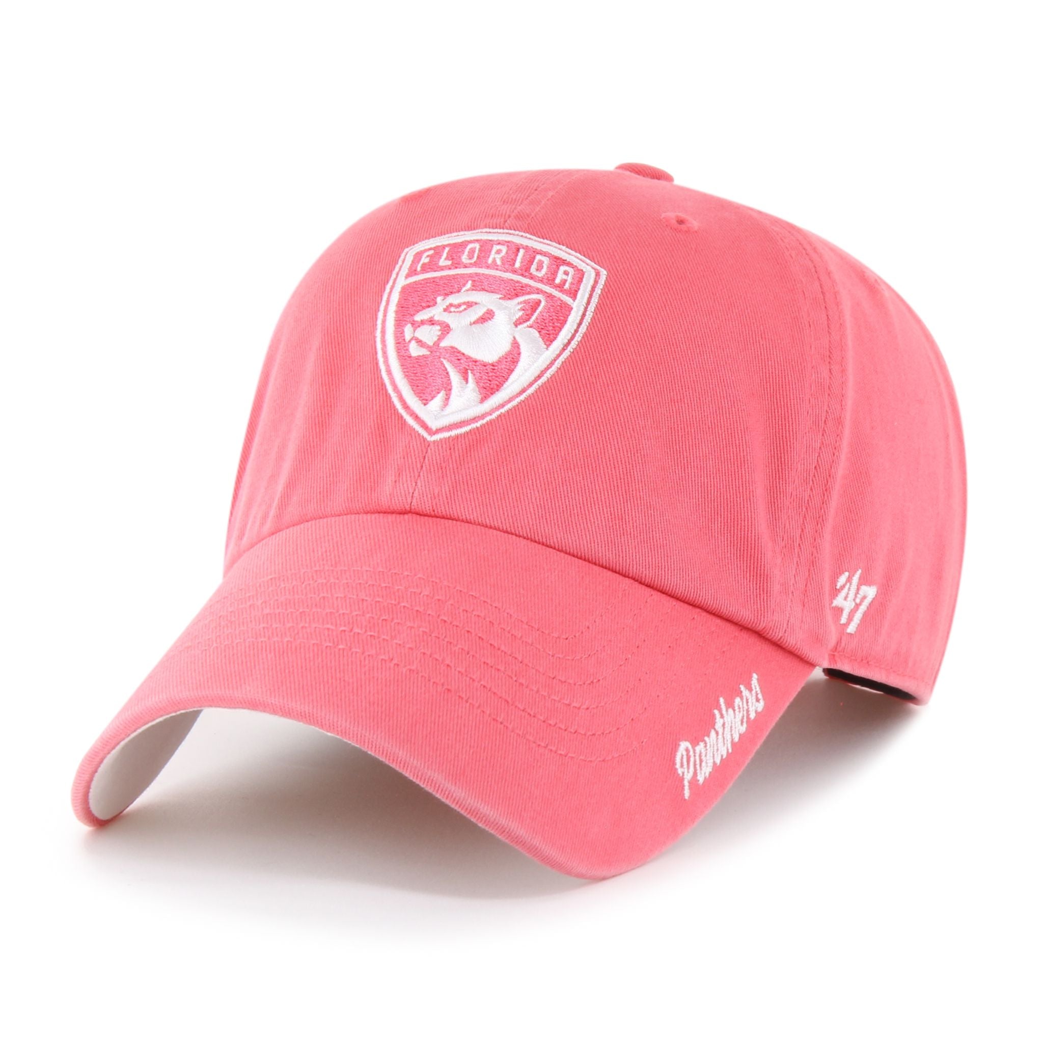 Florida Panthers Women's '47 Brand Candy Apple Adjustable Hat - Pink